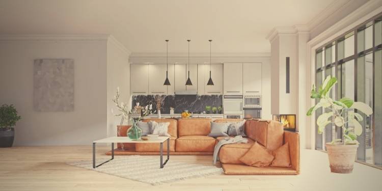 modern oturma odası dekorasyonu