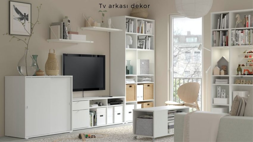 Tv arkası dekor