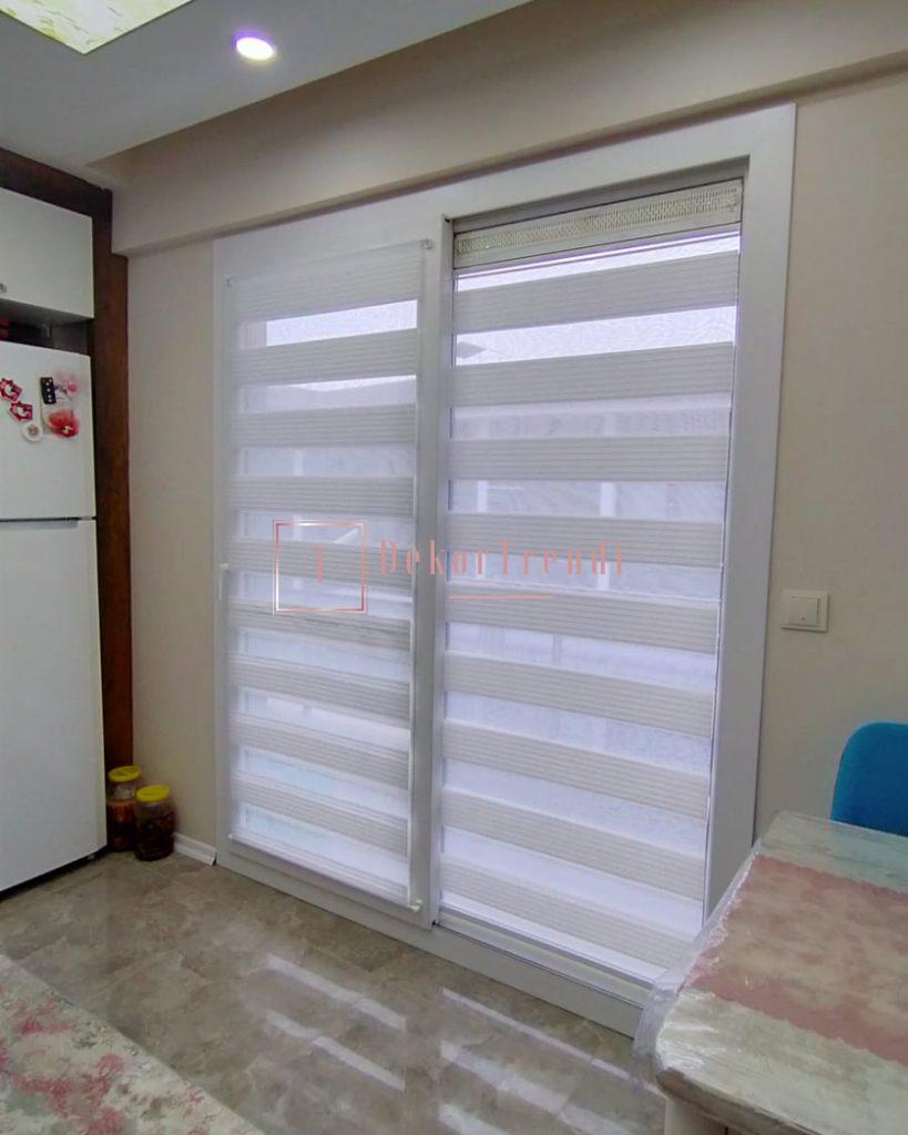 Sürgülü Balkon Kapısı Perde Modelleri